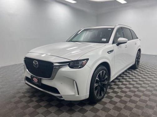 Rhodium White Metallic 2024 Mazda CX-90 S Premium Plus