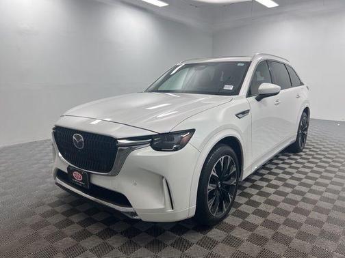 Rhodium White Metallic 2024 Mazda CX-90 S Premium Plus