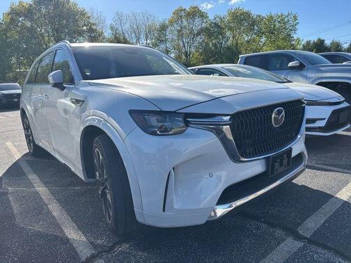 Rhodium White Metallic 2024 Mazda CX-90 S Premium Plus