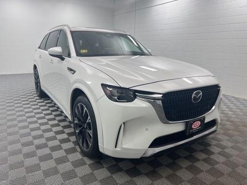 Rhodium White Metallic 2024 Mazda CX-90 S Premium Plus