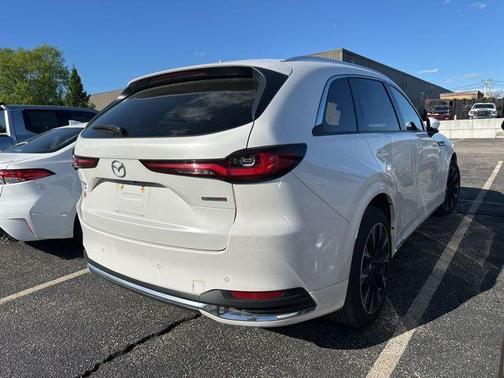 Rhodium White Metallic 2024 Mazda CX-90 S Premium Plus