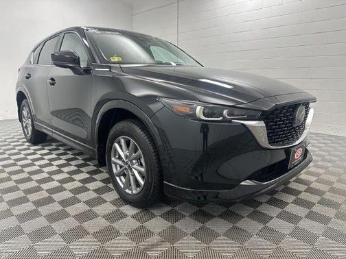 Jet Black Mica 2025 Mazda CX-5 Preferred