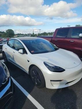 Pearl White Multi 2021 Tesla Model 3 Long Range