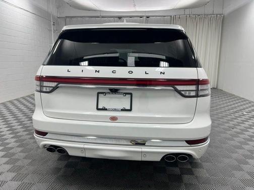 Pristine White 2023 Lincoln Aviator Black Label AWD