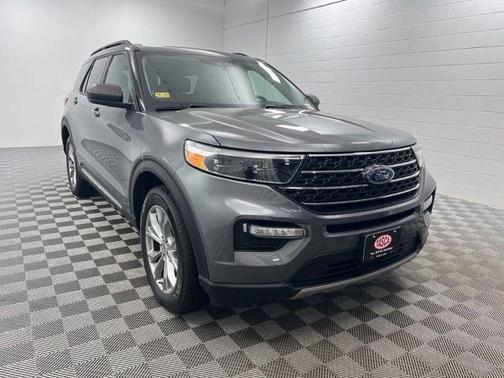 Carbonized Gray Metallic 2023 Ford Explorer XLT