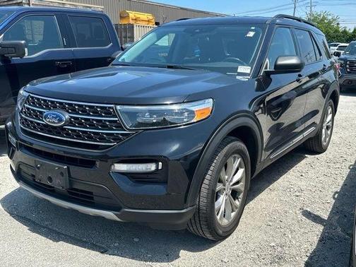 Agate Black Metallic 2021 Ford Explorer XLT