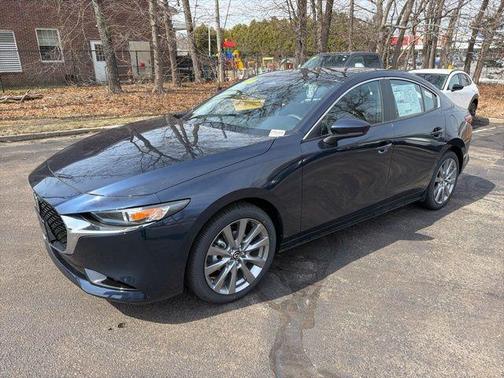 Deep Crystal Blue Mica 2026 Mazda Mazda3 FWD w/Preferred Package