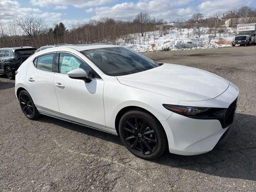 Snowflake White Pearl 2026 Mazda Mazda3 FWD w/Premium Package