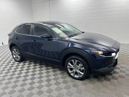 Deep Crystal Blue Mica 2024 Mazda CX-30 2.5 S Preferred Package