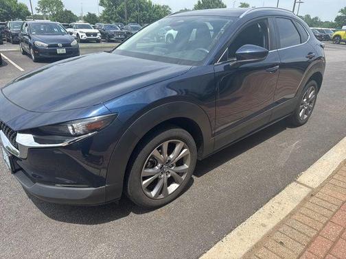 Deep Crystal Blue Mica 2024 Mazda CX-30 2.5 S Preferred Package