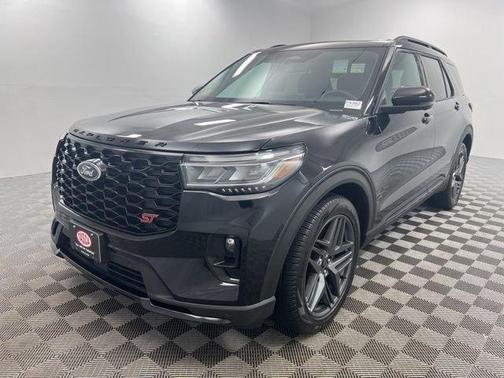 Agate Black Metallic 2025 Ford Explorer ST