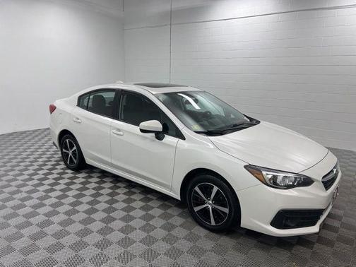 Crystal White Pearl 2022 Subaru Impreza Premium