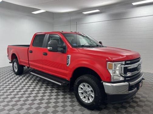 Vermillion Red 2022 Ford F-350 XL