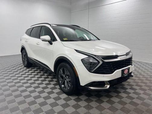 Snow White Pearl 2023 Kia Sportage Hybrid SX-Prestige