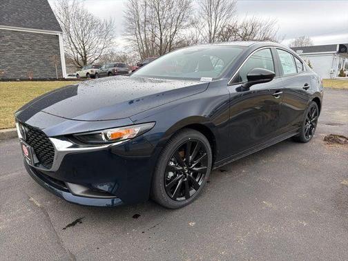 Deep Crystal Blue Mica 2026 Mazda Mazda3 FWD w/Select Package