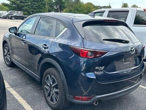 Deep Crystal Blue Mica 2018 Mazda CX-5 Touring