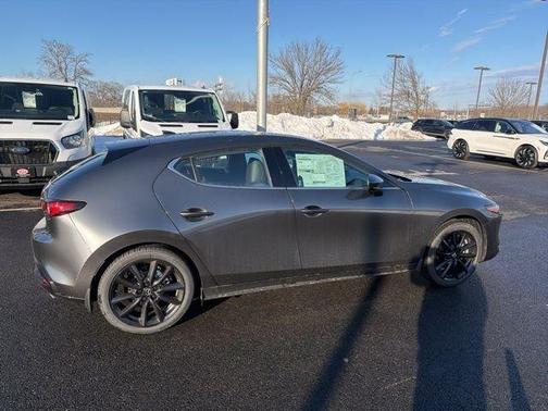 Machine Gray Metallic 2026 Mazda Mazda3 FWD w/Premium Package