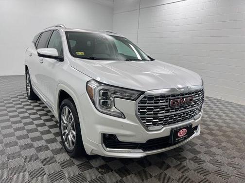White Frost Tri-Coat 2024 GMC Terrain Denali