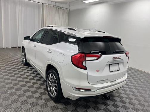 White Frost Tri-Coat 2024 GMC Terrain Denali