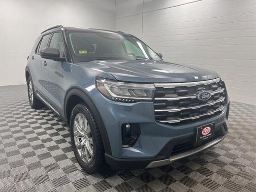 Vapor Blue Metallic 2025 Ford Explorer Active