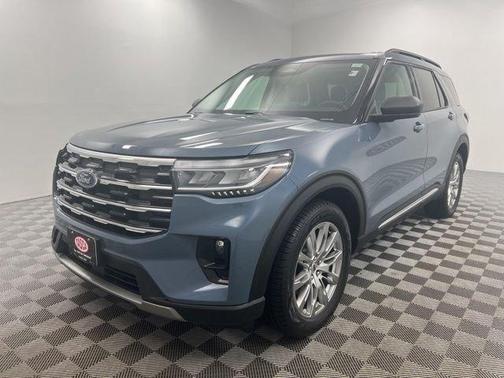 Vapor Blue Metallic 2025 Ford Explorer Active