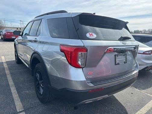 Silver 2024 Ford Explorer XLT