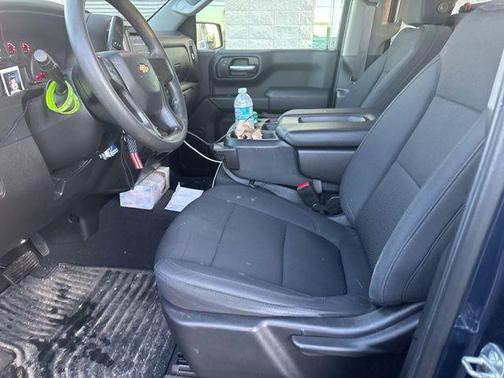 Northsky Blue Metallic 2021 Chevrolet Silverado 1500 Custom