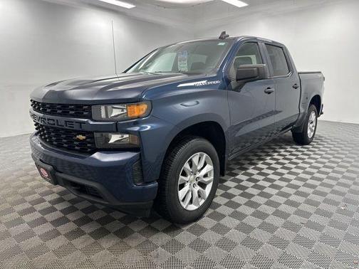 Northsky Blue Metallic 2021 Chevrolet Silverado 1500 Custom