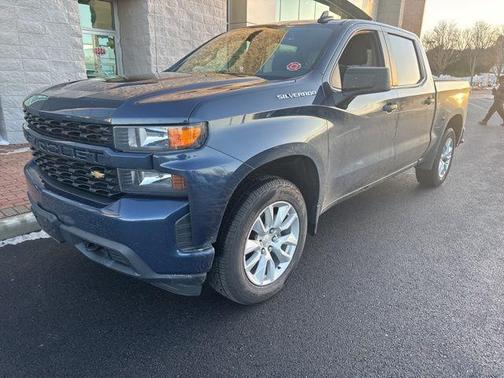 Northsky Blue Metallic 2021 Chevrolet Silverado 1500 Custom