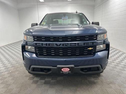 Northsky Blue Metallic 2021 Chevrolet Silverado 1500 Custom
