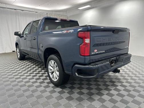 Northsky Blue Metallic 2021 Chevrolet Silverado 1500 Custom