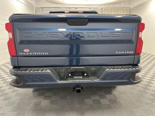 Northsky Blue Metallic 2021 Chevrolet Silverado 1500 Custom