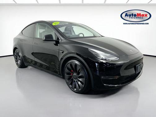 Solid Black 2023 Tesla Model Y Performance Dual Motor All-Wheel Drive