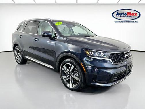 Gravity Blue 2023 Kia Sorento Hybrid SX Prestige