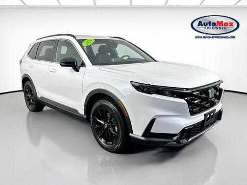 Platinum White Pearl 2024 Honda CR-V Hybrid Sport AWD