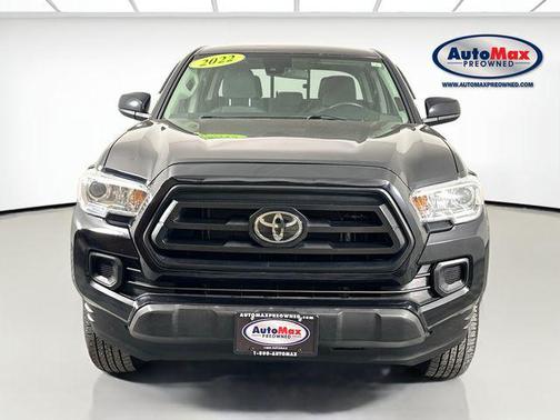 Midnight Black Metallic 2022 Toyota Tacoma SR