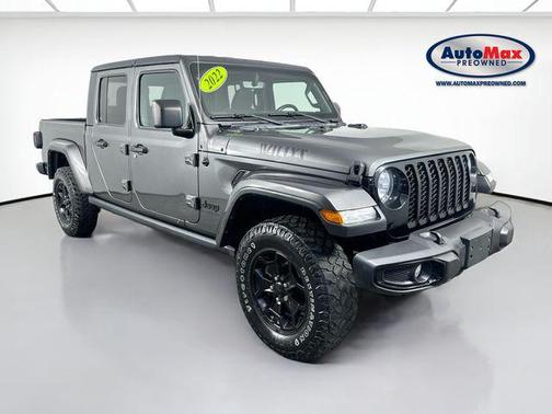 Granite Crystal Metallic Clearcoat 2022 Jeep Gladiator Willys 4x4