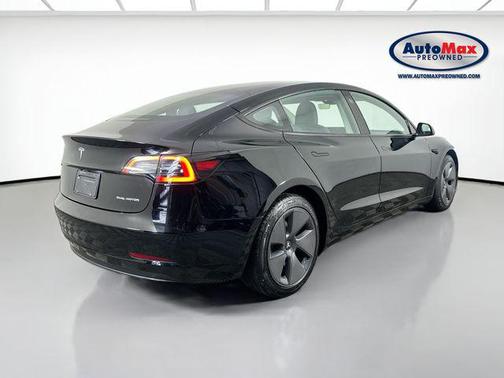 Solid Black 2023 Tesla Model 3 Long Range