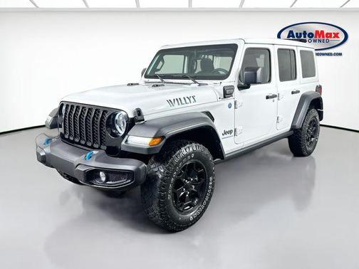 Bright White Clearcoat 2023 Jeep Wrangler 4xe Willys