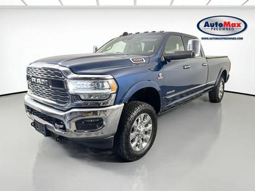Patriot Blue Pearlcoat 2020 RAM 3500 Limited Crew Cab 4x4 8' Box