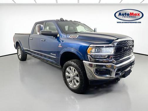 Patriot Blue Pearlcoat 2020 RAM 3500 Limited Crew Cab 4x4 8' Box