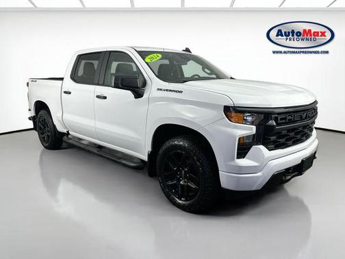 Summit White 2024 Chevrolet Silverado 1500 Custom