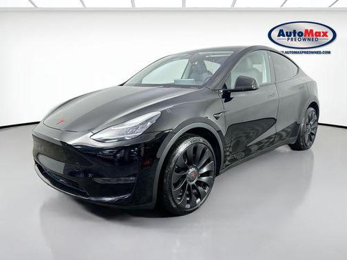 Solid Black 2023 Tesla Model Y Long Range Dual Motor All-Wheel Drive