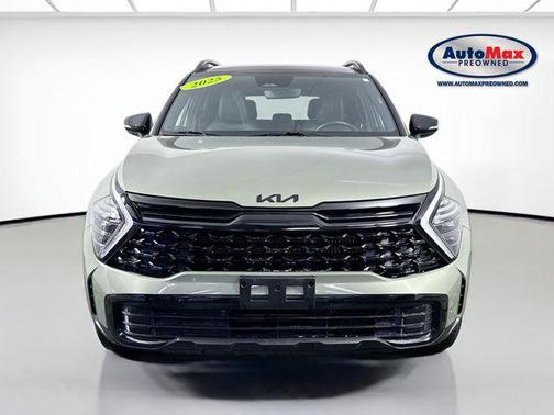 Jungle Green 2025 Kia Sportage Plug-In Hybrid X-Line