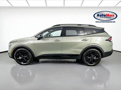 Jungle Green 2025 Kia Sportage Plug-In Hybrid X-Line