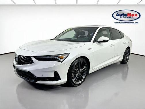 Platinum White Pearl 2025 Acura Integra A-SPEC Technology