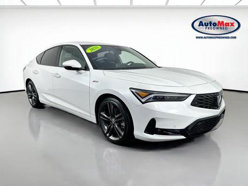 Platinum White Pearl 2025 Acura Integra A-SPEC Technology