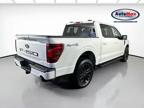 Star White Metallic Tri-Coat 2024 Ford F-150 Lariat