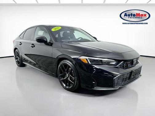 Crystal Black Pearl 2025 Honda Civic Sport