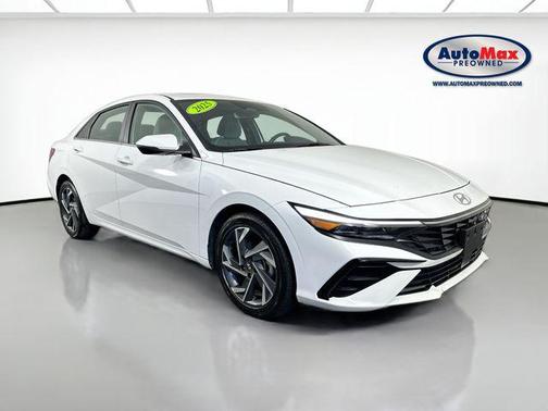 Serenity White 2025 Hyundai ELANTRA HEV Limited